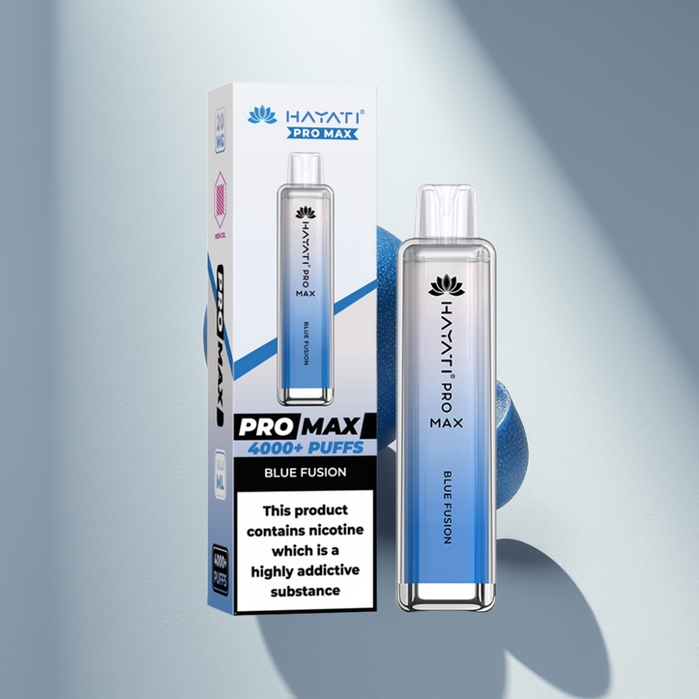 Hayati Pro Max 4000 Puffs Disposable Vape Blue Fusion with Dual Mesh Coil