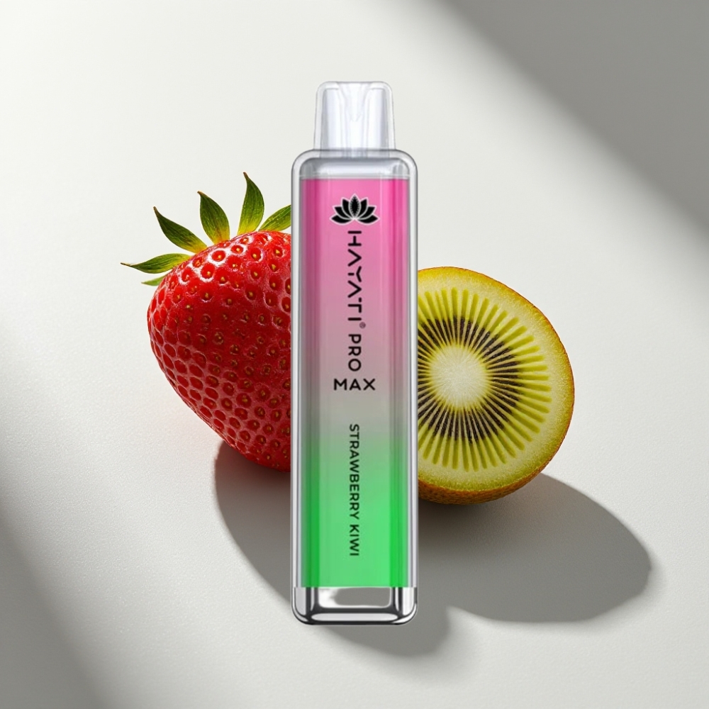 Hayati Pro Max 4000 Puffs Disposable Vape Strawberry Kiwi 1400mAh LED