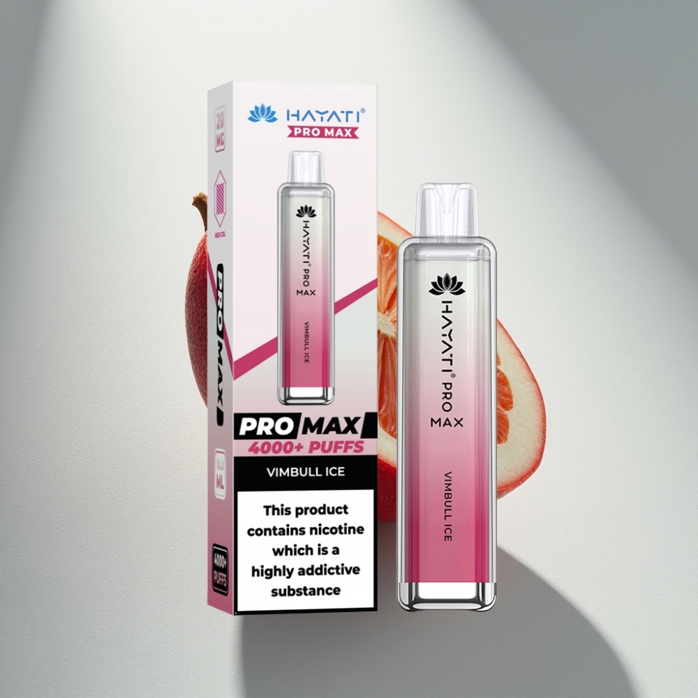 Hayati Pro Max 4000 Puffs Dual Mesh Disposable Vape Vimbull Ice