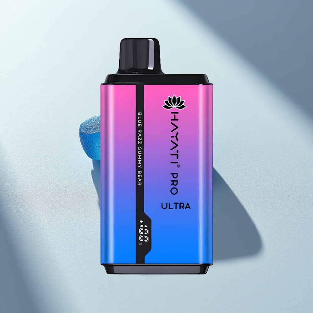 Hayati Pro Ultra 15000 Puffs 2×12ml Blue Razz Gummy Bear