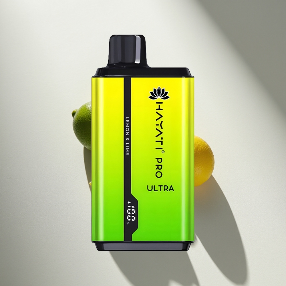Hayati Pro Ultra 15000 Puffs 2×12ml Lemon & Lime