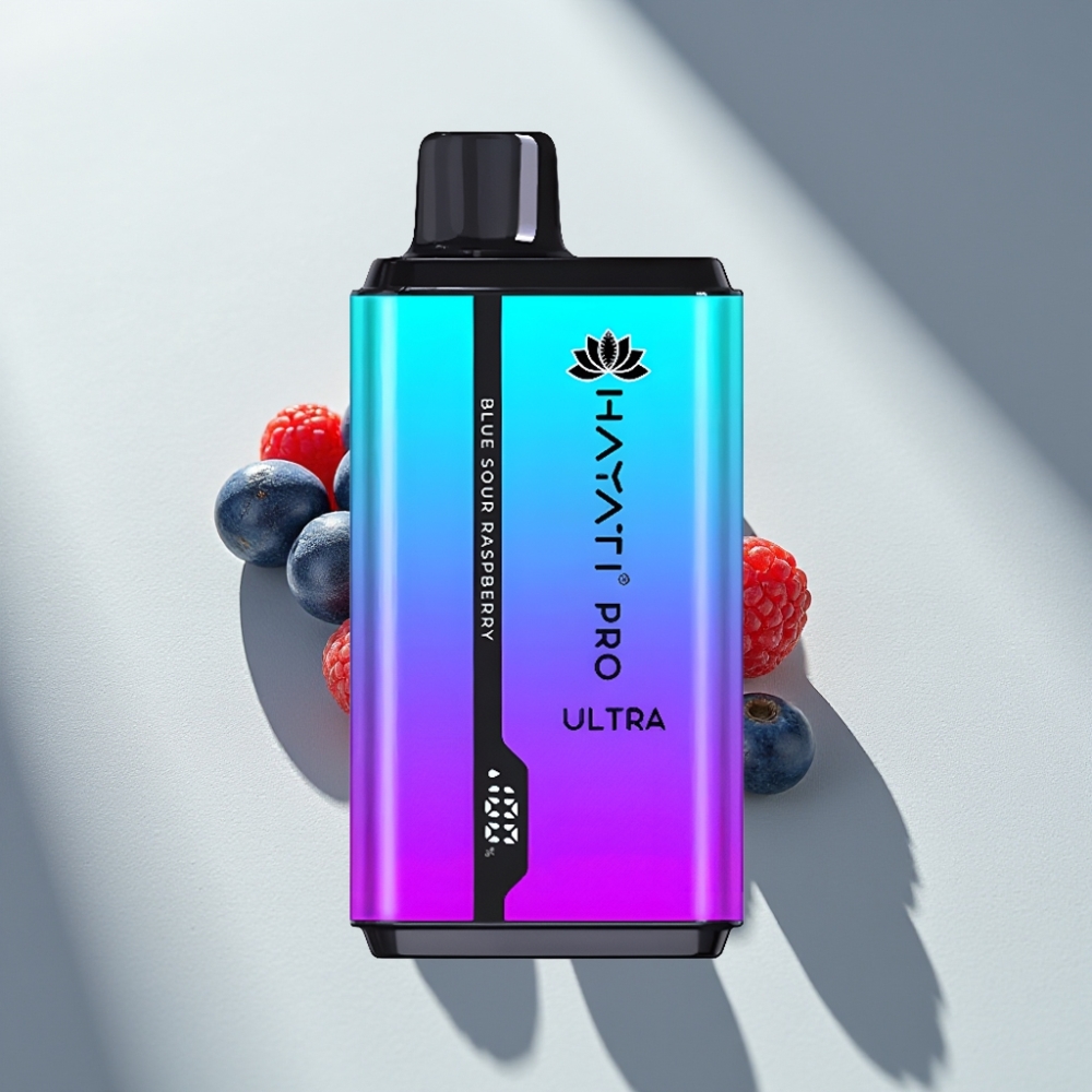 Hayati Pro Ultra 15000 Puffs 850mAh Blue Sour Raspberry