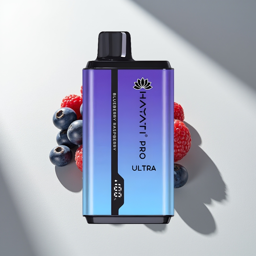 Hayati Pro Ultra 15000 Puffs 850mAh Disposable Vape Blueberry Raspberry