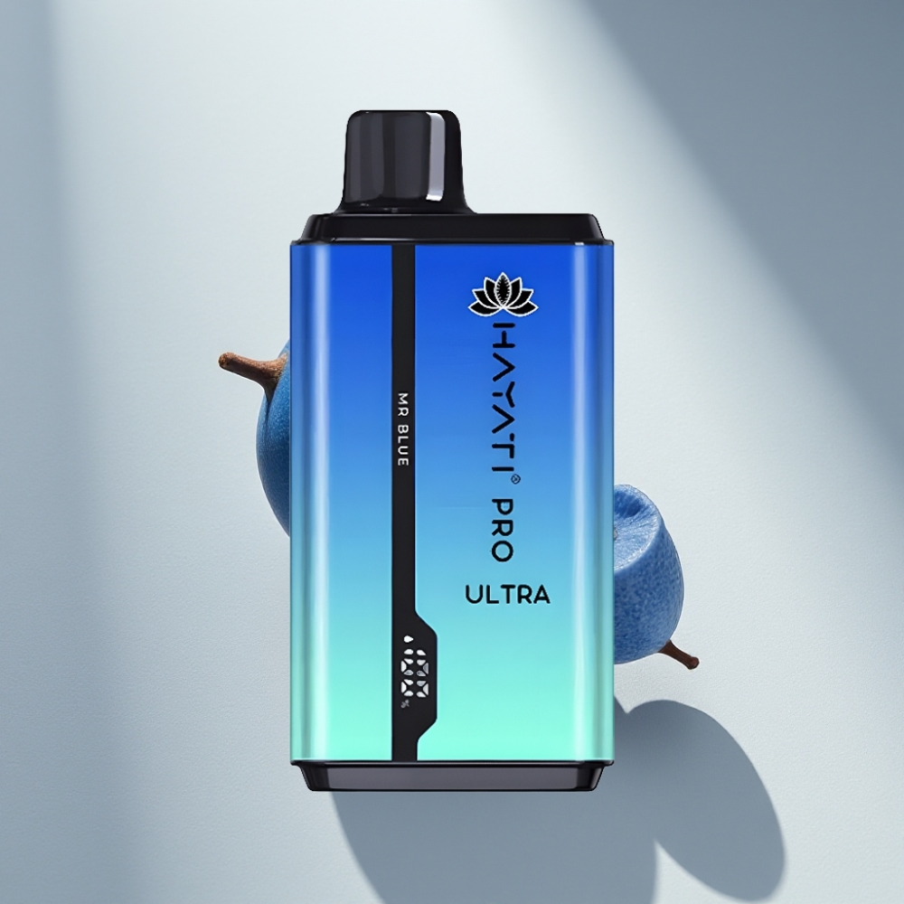 Hayati Pro Ultra 15000 Puffs 850mAh Disposable Vape Mr Blue