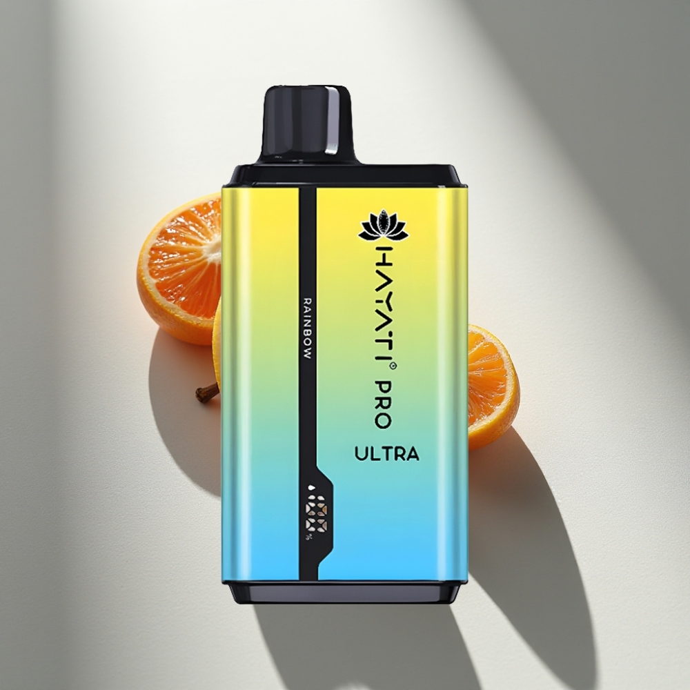 Hayati Pro Ultra 15000 Puffs 850mAh Disposable Vape Rainbow
