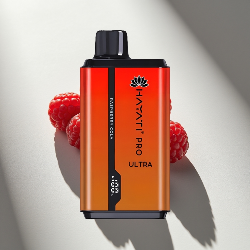 Hayati Pro Ultra 15000 Puffs 850mAh Raspberry Cola