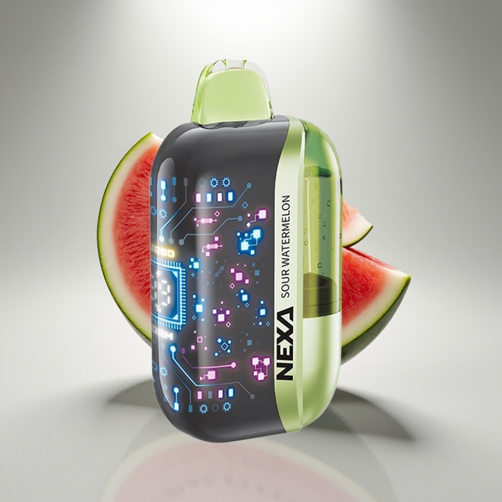 NEXA Ultra 50000 Puffs Disposable Vape Sour Watermelon 20ml Type-C