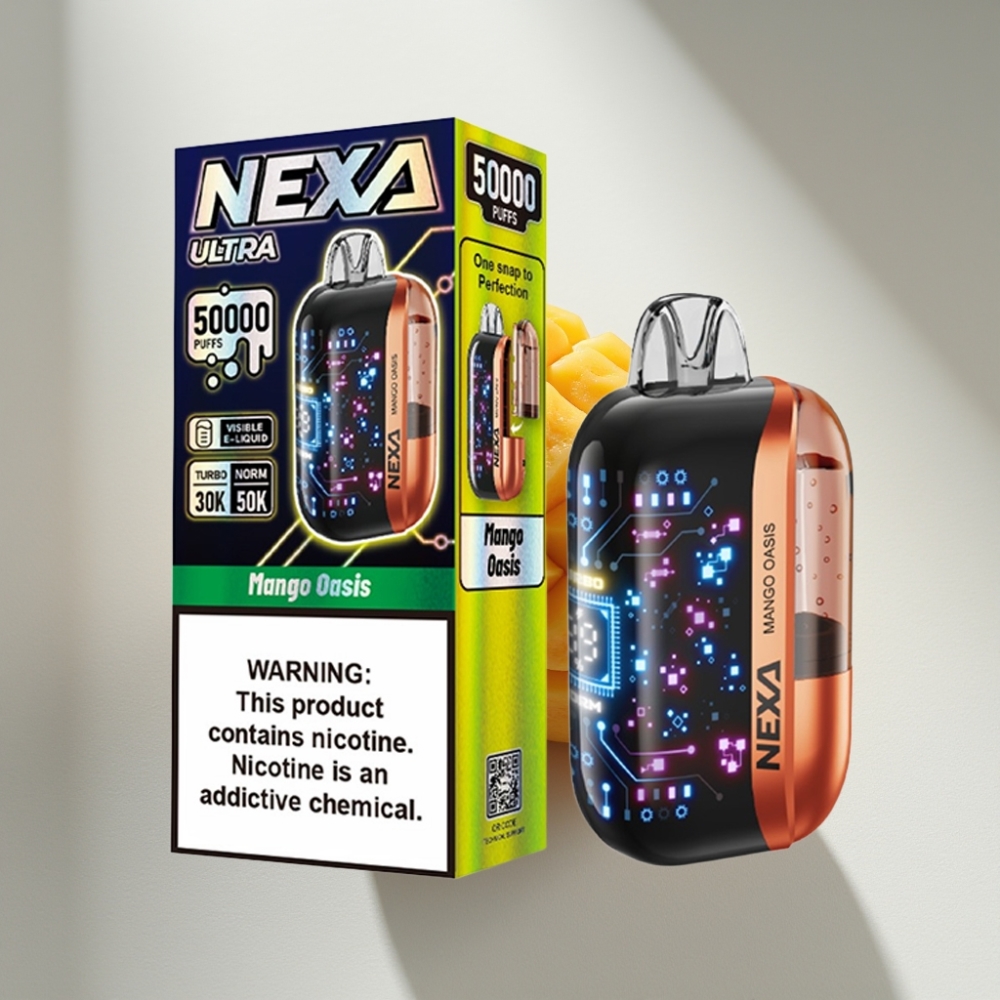 NEXA Ultra 50K Disposable Vape Mango Oasis 20ml 5%