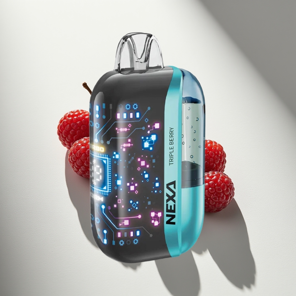 NEXA Ultra 50K Disposable Vape Triple Berry 20ml 800mAh