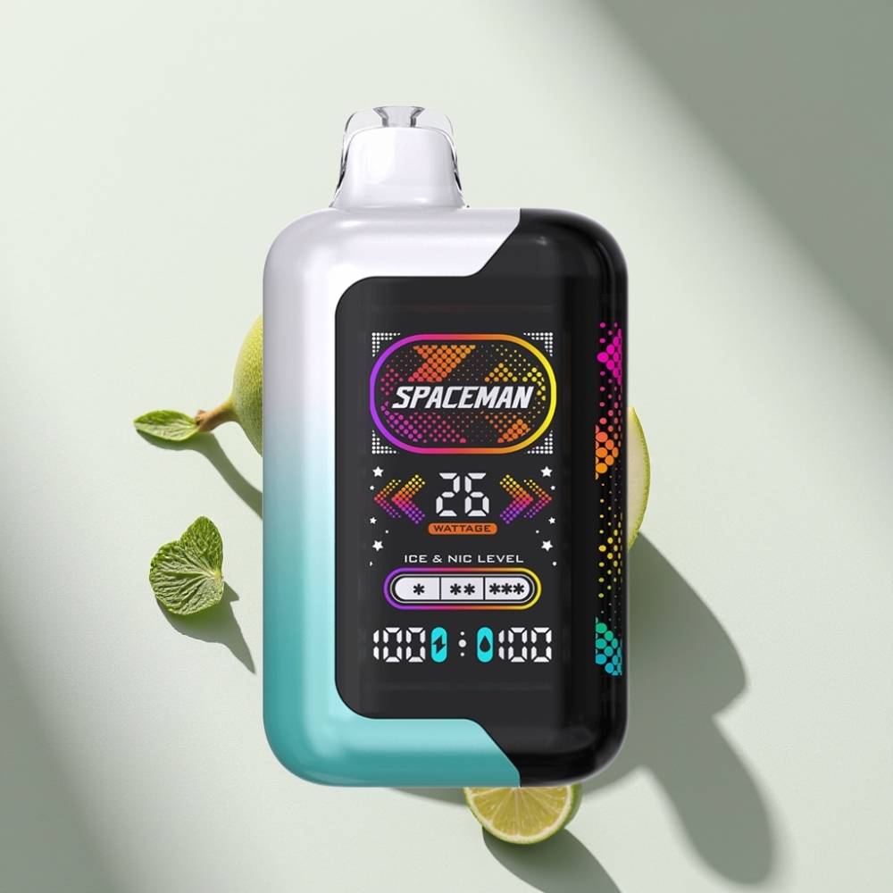 SMOK SPACEMAN SP40000 Zero Nicotine Disposable 20ml Fresh Mint Dual Meshed Coil