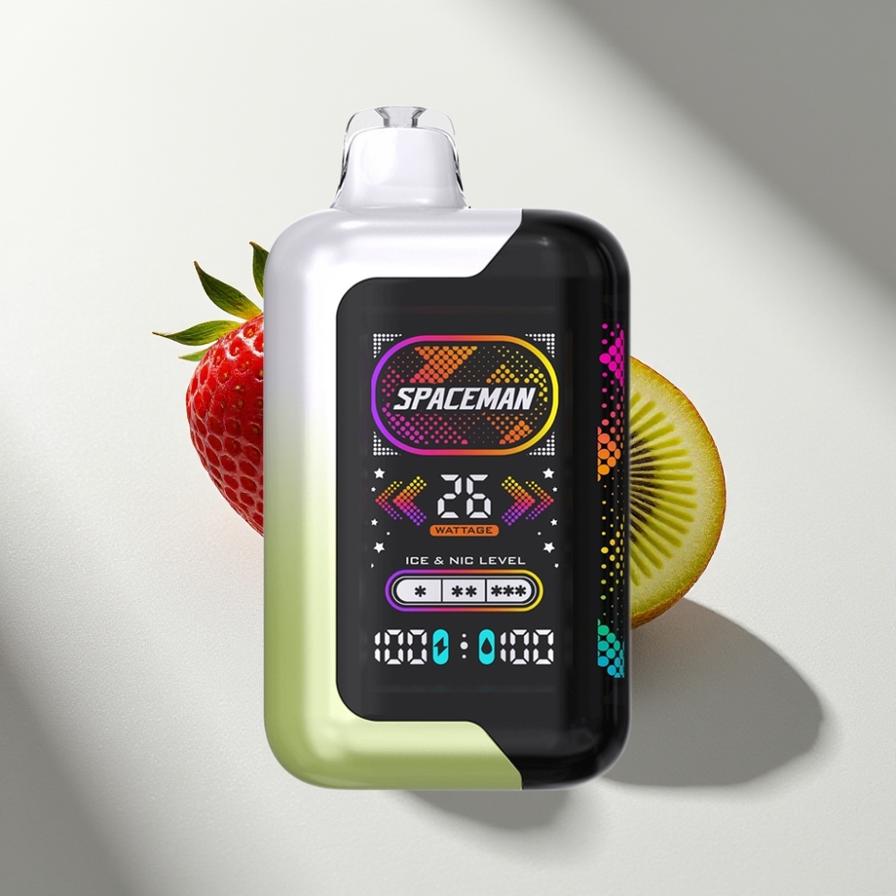 SMOK SPACEMAN SP40000 Zero Nicotine Disposable Vape Strawberry Kiwi 1000mAh