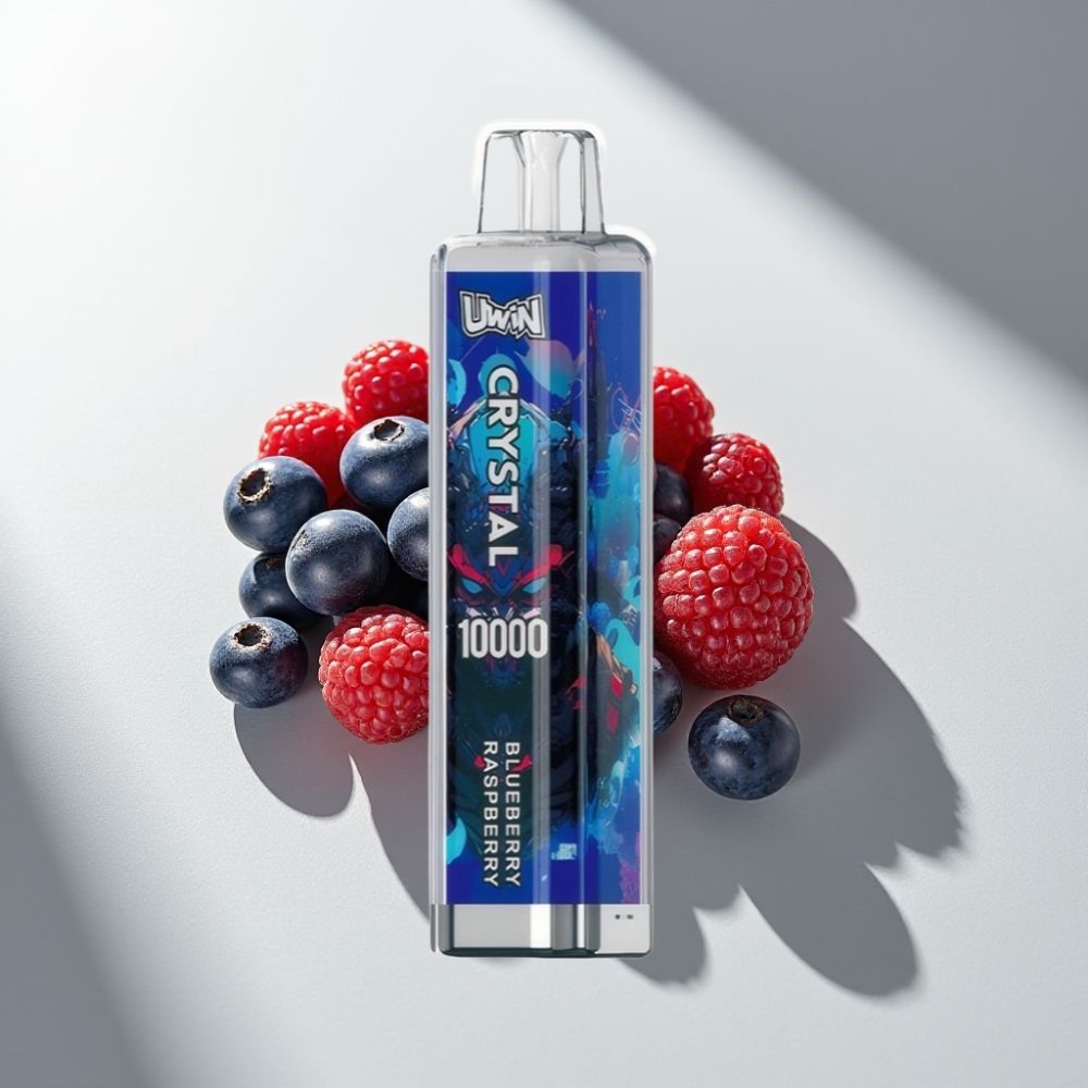 UWIN Crystal 10000 Puffs Disposable Vape Blueberry Raspberry 18ml Type-C