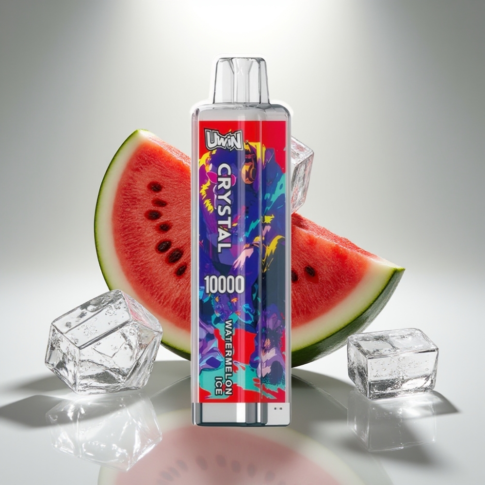 UWIN Crystal 10000 Puffs Rechargeable Watermelon Ice Disposable Vape