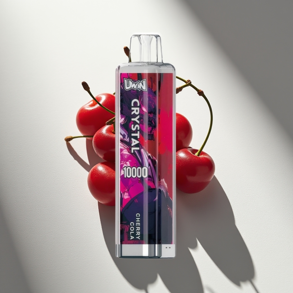 Uwin Crystal 10000 Puffs Disposable Vape Cherry Cola 18ml Type-C