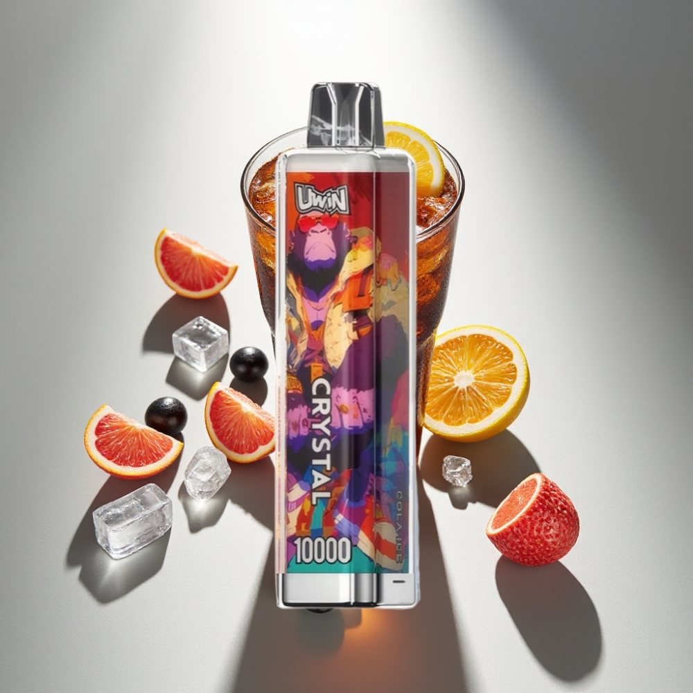 Uwin Crystal 10000 Puffs Disposable Vape Cola Ice 18ml Type-C