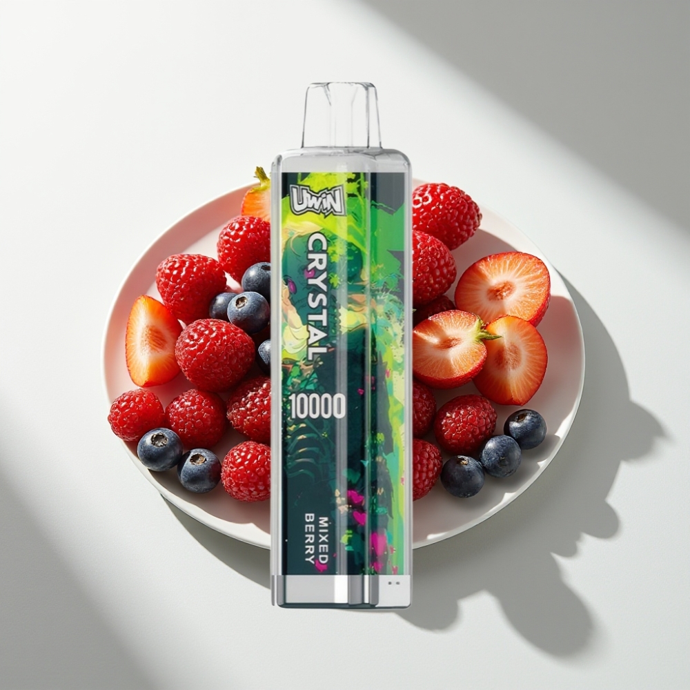 Uwin Crystal 10000 Puffs Disposable Vape Mixed Berry 18ml Type-C